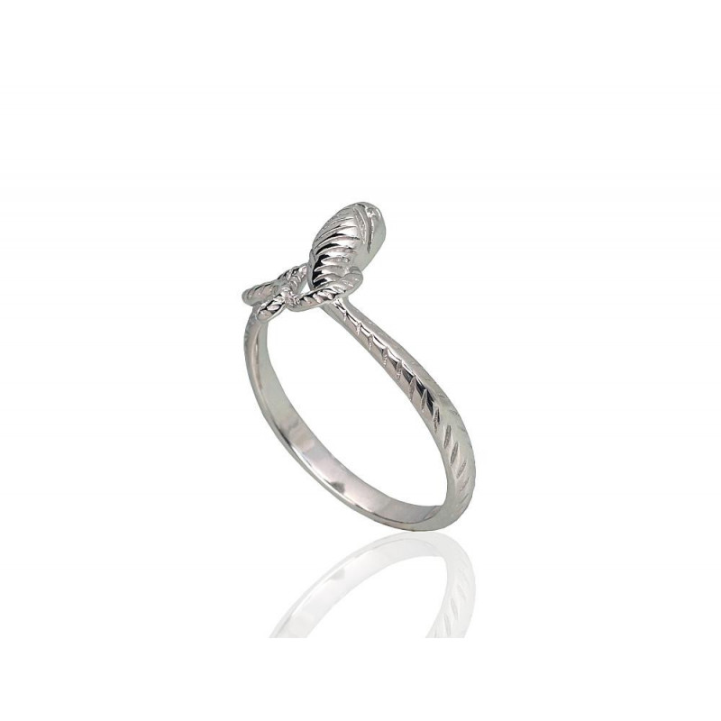 Silver ring 2101787(PRh-Gr), Silver 925°, Rhodium (Plating)