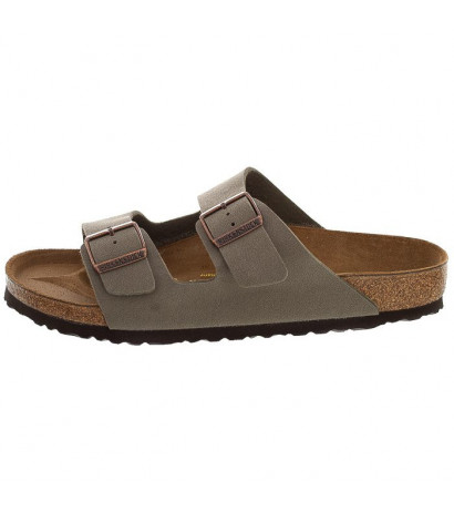 Birkenstock Arizona BS Nubuk Stone 151211 (BK17-b) slippers