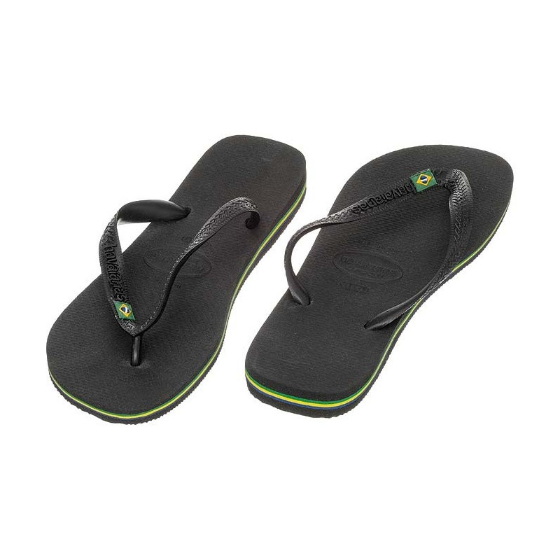 Havaianas Brasil Preto 4000032-0090 (HI4-f) flip flops