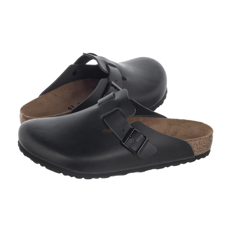 Birkenstock Boston BS Black 060191 (BK80-a) slippers