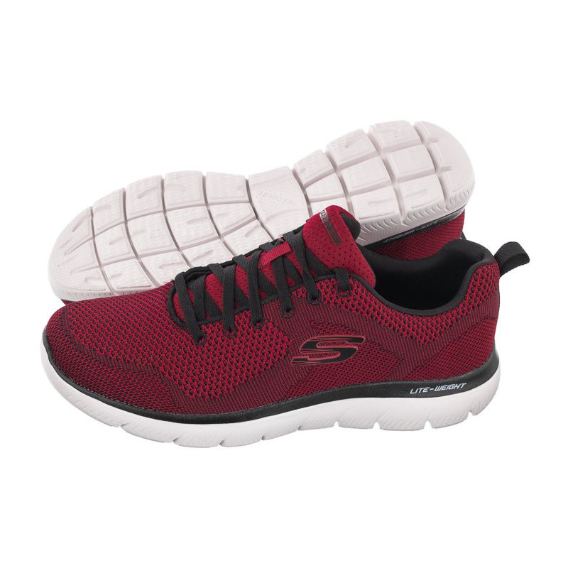 Skechers Summits Red/Black 232057/RDBK (SK67-c) sports shoes