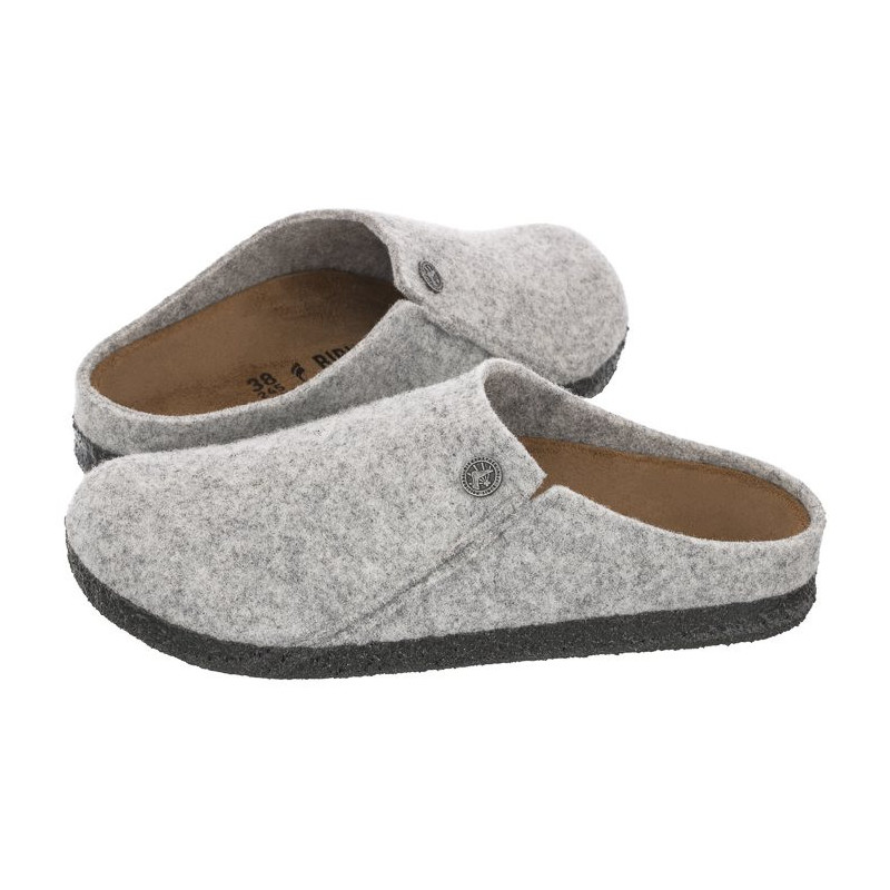 Birkenstock Zermatt Rivet Light Gray 1014934 (BK137-b) Women's Shoes/Flip Flops