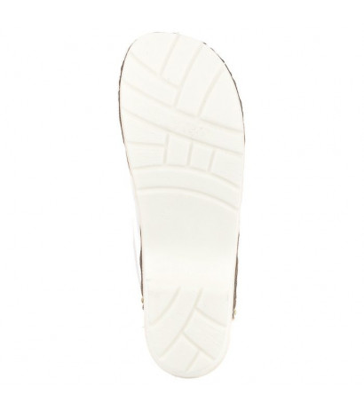 Buxa Supercomfort Białe FPU10 (BX3-b) Women's Shoes/Flip Flops