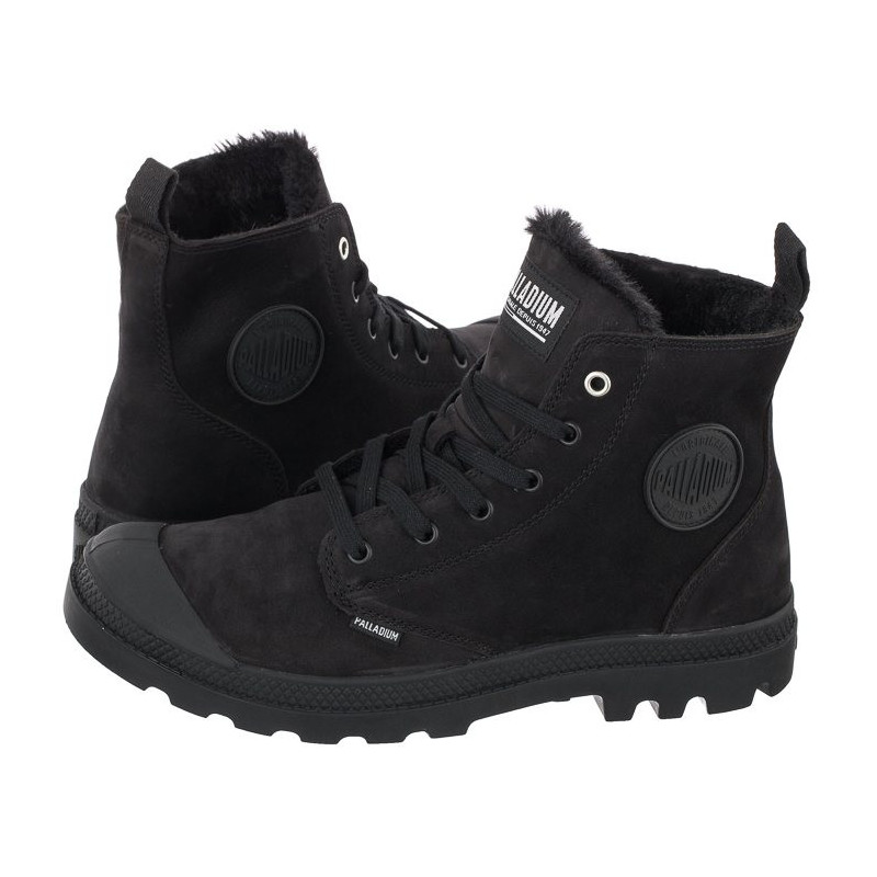 Palladium Pampa Hi Zip Wl All Black 05982-010-M (PA84-a) boots