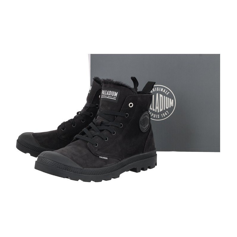 Palladium Pampa Hi Zip Wl All Black 05982-010-M (PA84-a) boots