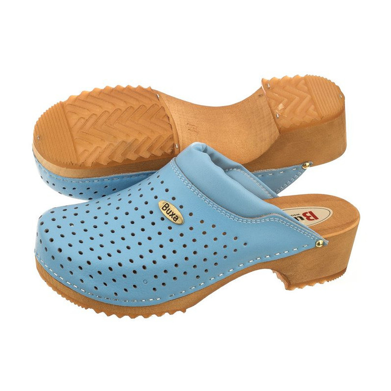 Buxa Supercomfort Niebieskie F11 (BX2-g) Women's Shoes/Flip Flops