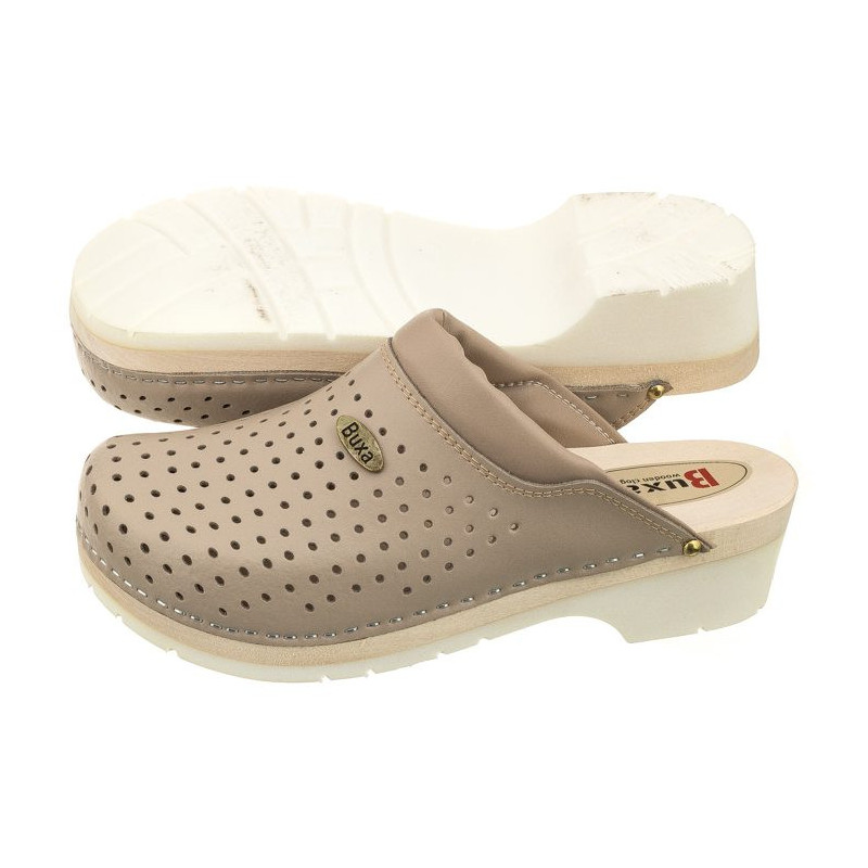 Buxa Supercomfort Beżowe FPU11 (BX4-e) Women's Shoes/Flip Flops