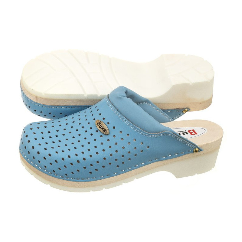 Buxa Supercomfort Niebieskie FPU11 (BX4-f) Women's Shoes/Flip Flops