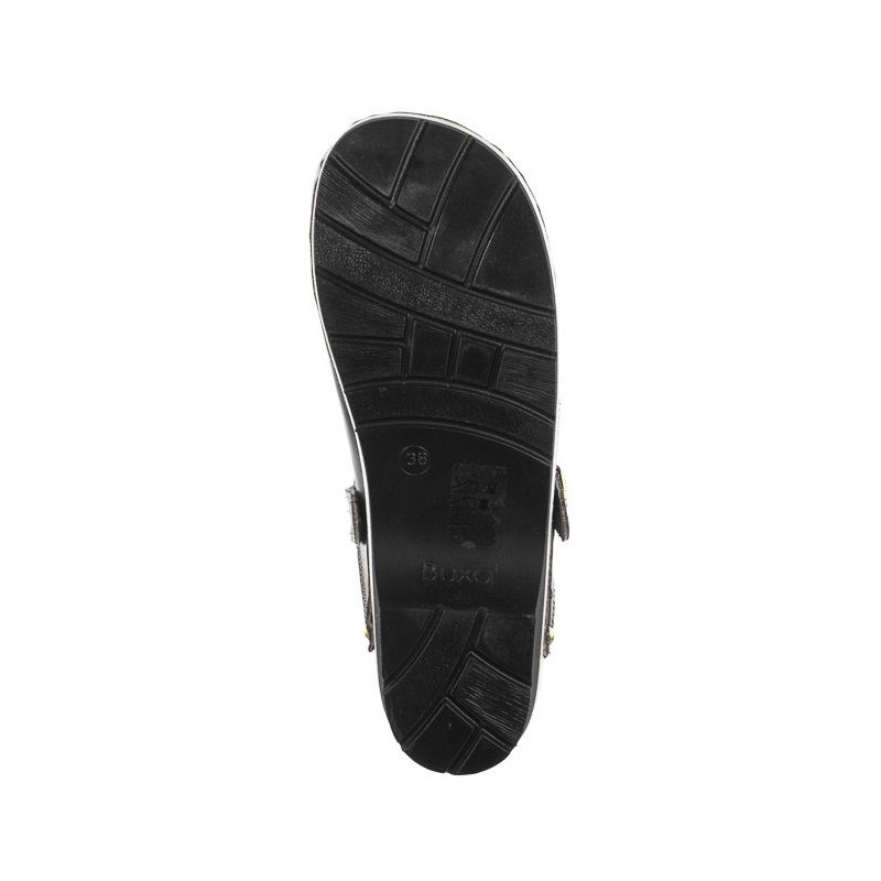 Buxa Supercomfort Czarne FPU10p (BX7-a) Women's Shoes/Flip Flops