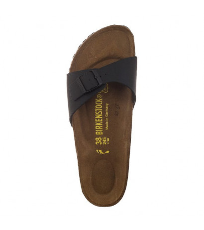 Birkenstock Madrid Black 040793 (BK6-c) Women's Shoes/Flip Flops