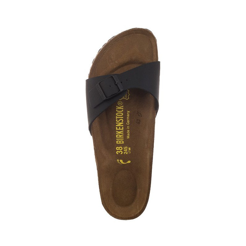 Birkenstock Madrid Black 040793 (BK6-c) Women's Shoes/Flip Flops