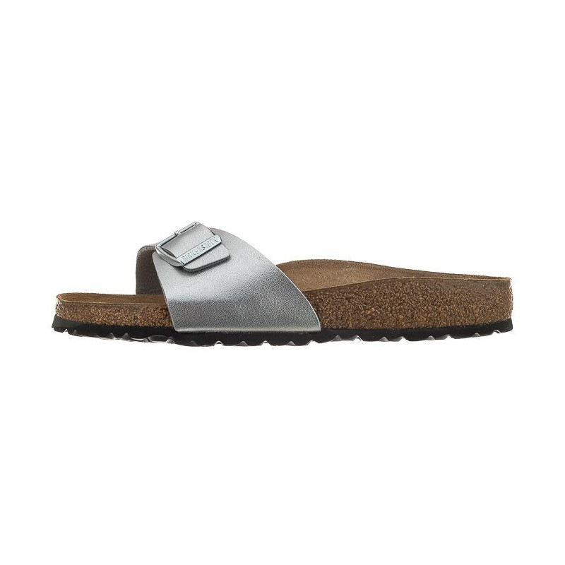 Birkenstock Madrid Silver 040413 (BK6-e) Women's Shoes/Flip Flops