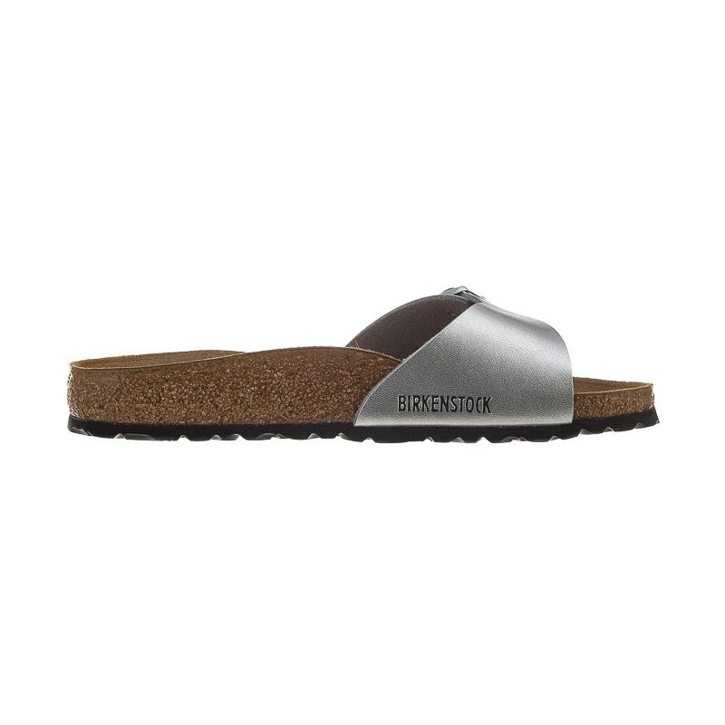 Birkenstock Madrid Silver 040413 (BK6-e) Women's Shoes/Flip Flops