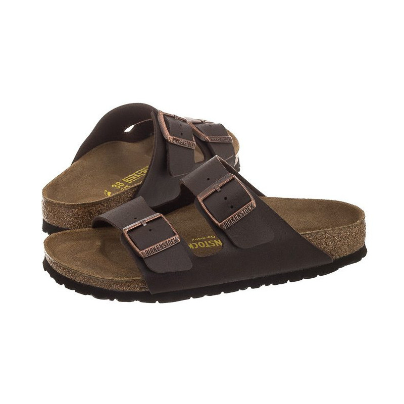 Birkenstock Arizona Dark Brown 051703 (BK2-e) Women's Shoes/Flip Flops