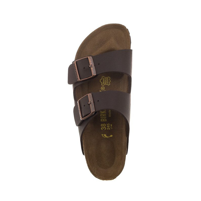 Birkenstock Arizona Dark Brown 051703 (BK2-e) Women's Shoes/Flip Flops