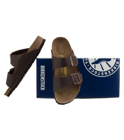 Birkenstock Arizona Dark Brown 051703 (BK2-e) Women's Shoes/Flip Flops