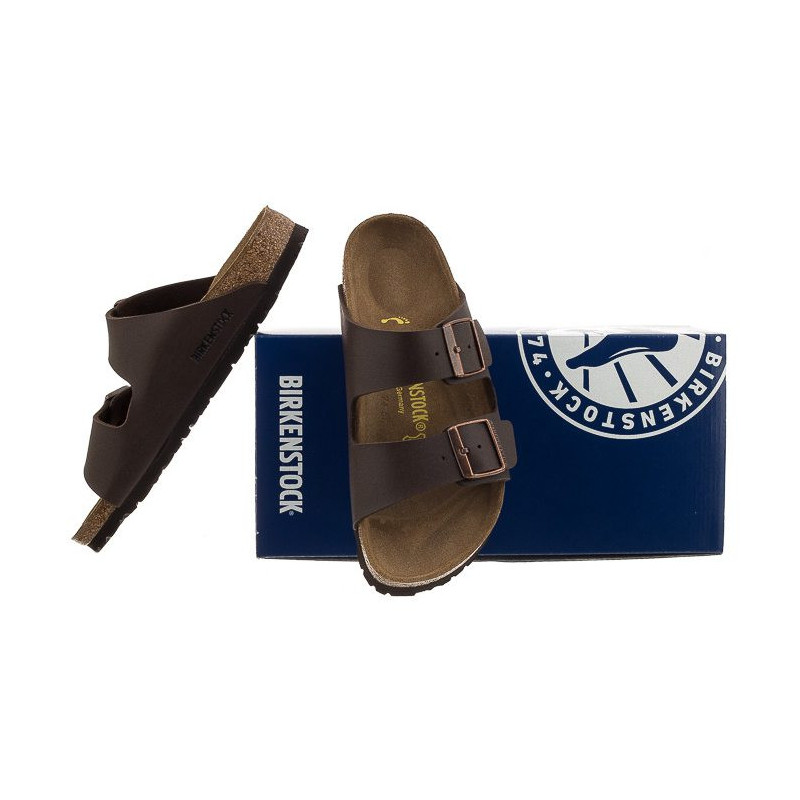 Birkenstock Arizona Dark Brown 051703 (BK2-e) Women's Shoes/Flip Flops