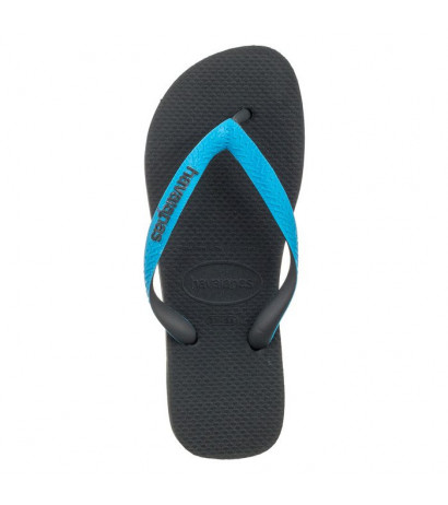 Havaianas Top Mix Grey/Turquoise 4115549-9482 (HI9-h) flip flops