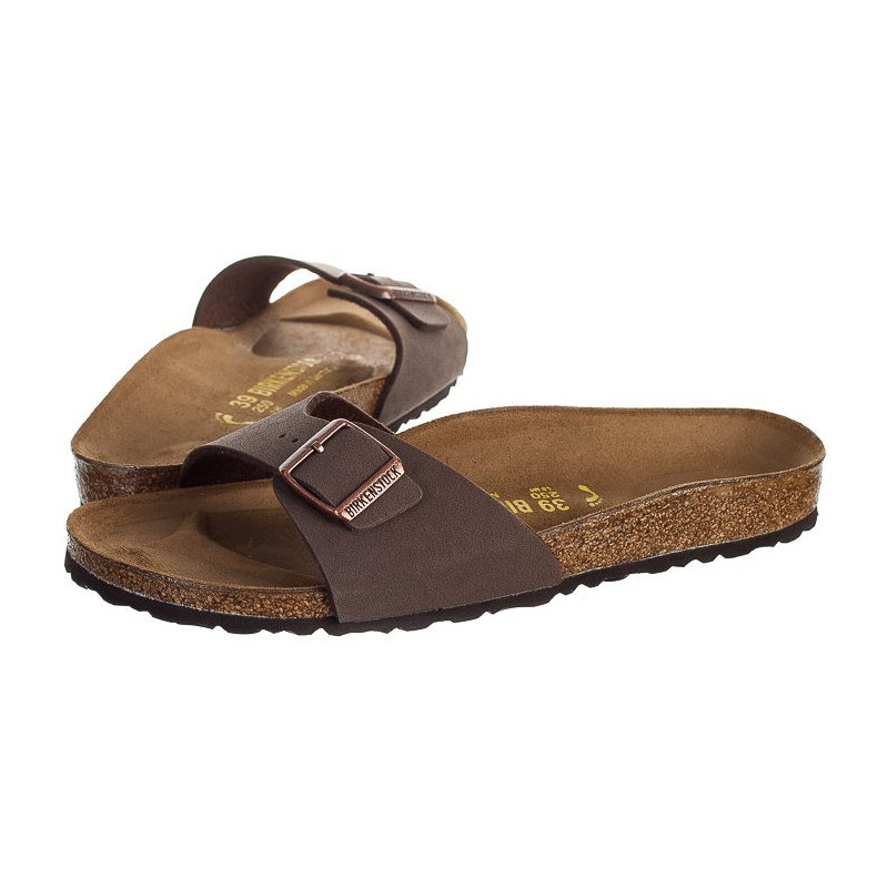 Birkenstock Madrid BF Nubuk Mocca 040093 (BK15-a) Women's Shoes/Flip Flops