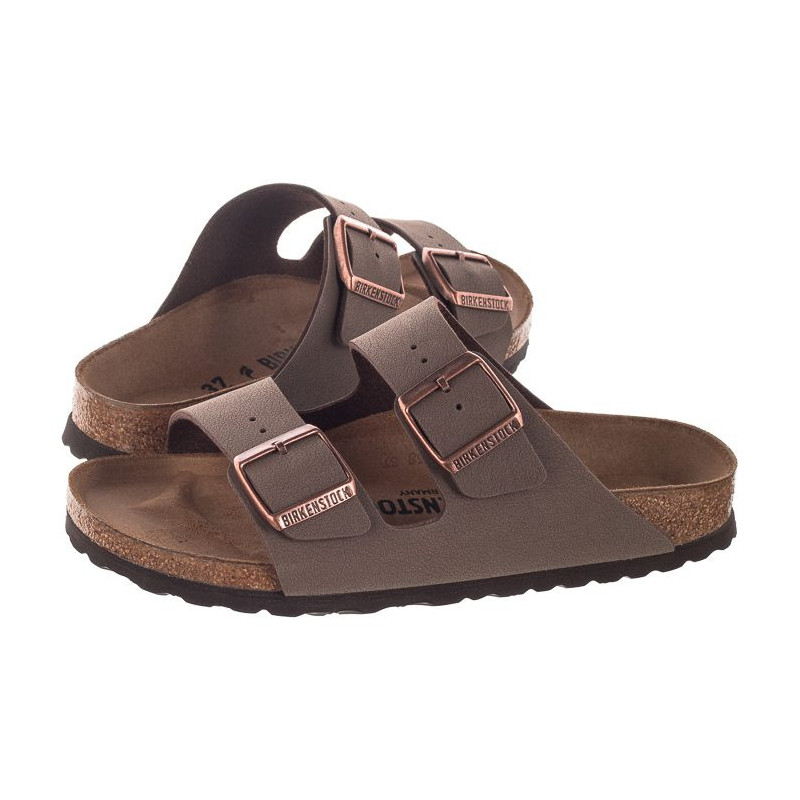 Birkenstock Arizona BF Nubuk Mocca 151183 (BK19-a) Women's Shoes/Flip Flops