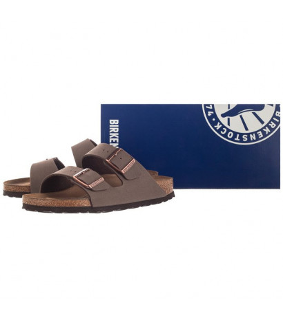 Birkenstock Arizona BF Nubuk Mocca 151183 (BK19-a) Women's Shoes/Flip Flops