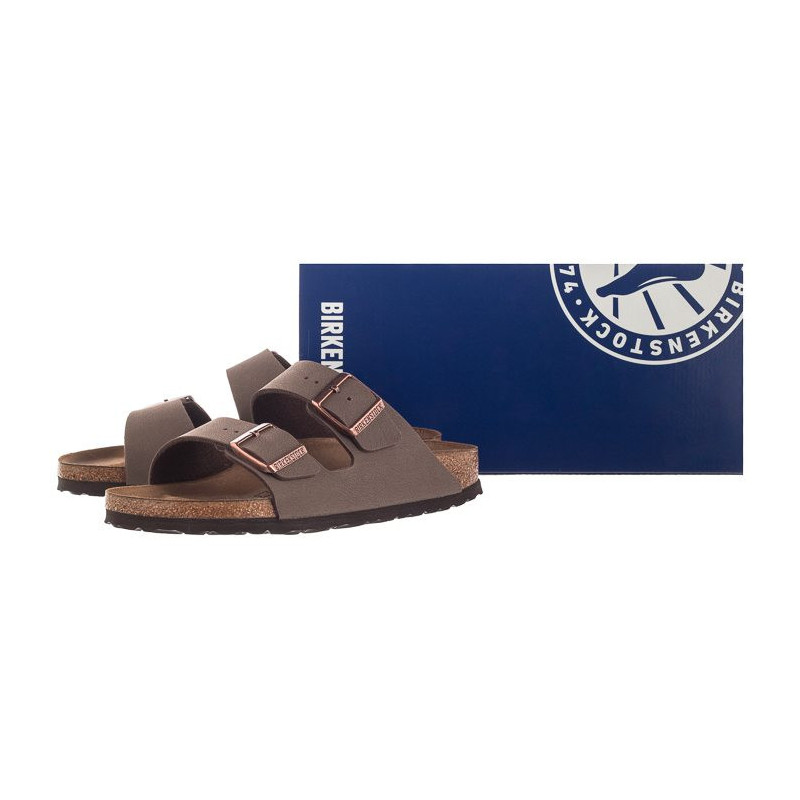 Birkenstock Arizona BF Nubuk Mocca 151183 (BK19-a) Women's Shoes/Flip Flops