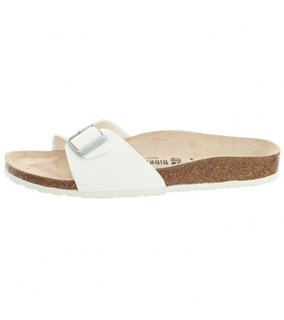 Birkenstock Madrid White 040733 (BK24-a) Women's Shoes/Flip Flops