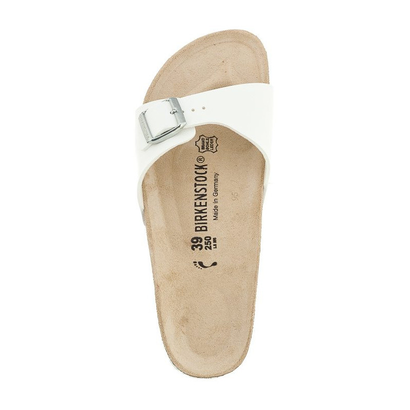 Birkenstock Madrid White 040733 (BK24-a) Women's Shoes/Flip Flops