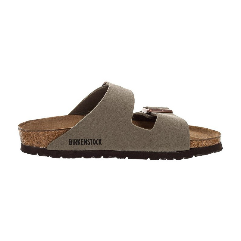 Birkenstock Arizona BF Nubuk Stone 151213 (BK19-b) Women's Shoes/Flip Flops