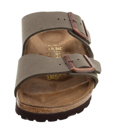 Birkenstock Arizona BF Nubuk Stone 151213 (BK19-b) Women's Shoes/Flip Flops