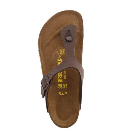 Birkenstock Gizeh BS Nubuk Mocca 043751 (BK29-b) flip flops