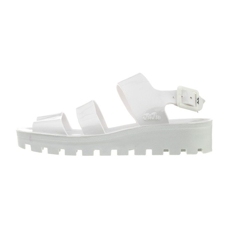 JuJu Białe Poppy White (JU8-a) sandals