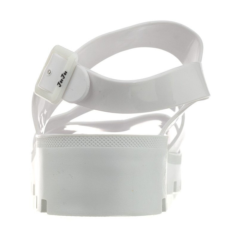 JuJu Białe Poppy White (JU8-a) sandals