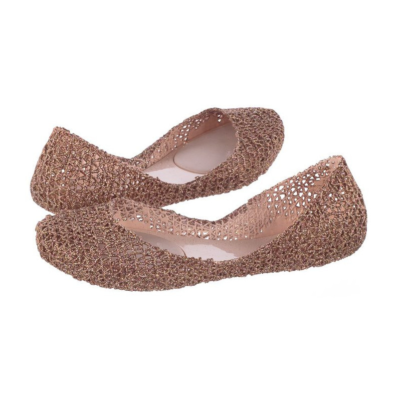 Melissa Campana Papel VII AD 31512/52326 Beige Glitter (ML11-f) ballerinas