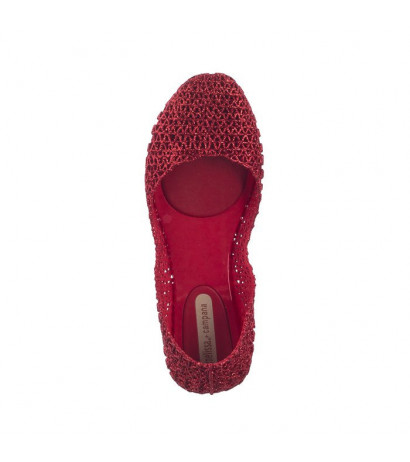 Melissa Campana Papel VII AD 31512/50715 Red Glitter (ML11-h) ballerinas