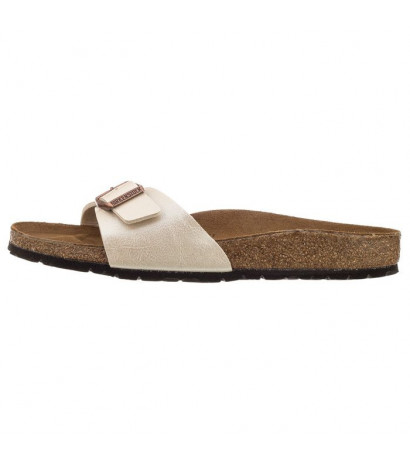 Birkenstock Madrid Graceful Pearl White 0940153 (BK41-d) Women's Shoes/Flip Flops