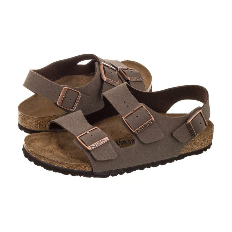 Birkenstock Milano BF Nubuck Mocca 634503 (BK43-b) sandals