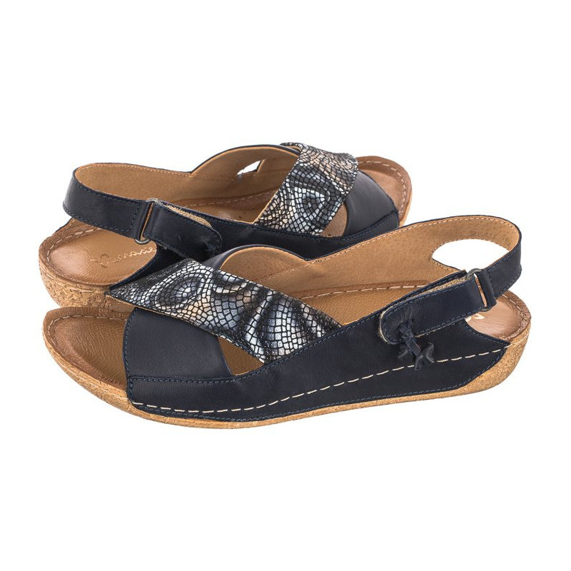 Maciejka Granatowe 00994-51/00-5 (MA151-k) sandals