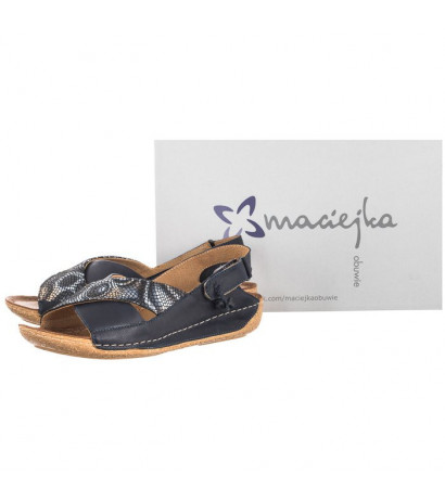 Maciejka Granatowe 00994-51/00-5 (MA151-k) sandals