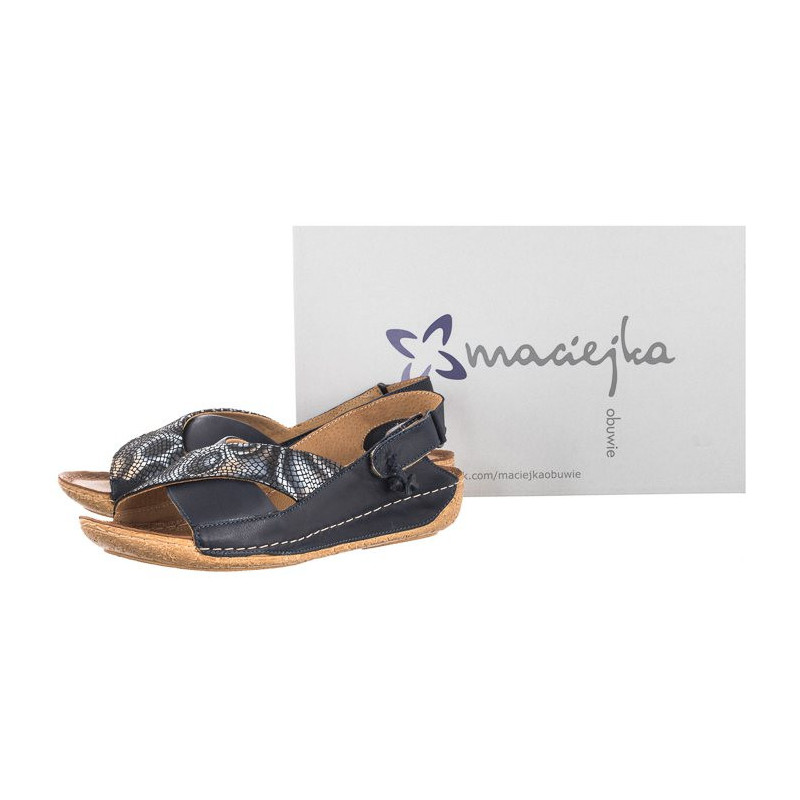 Maciejka Granatowe 00994-51/00-5 (MA151-k) sandals