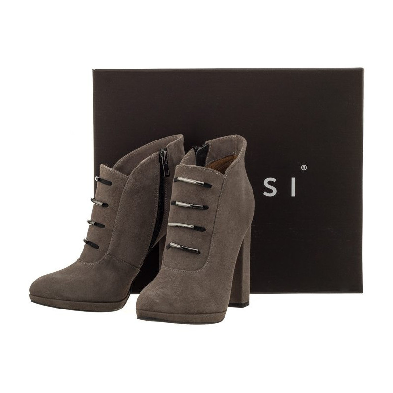 Nessi Szare 928/N 198 (NE34-c) shoes