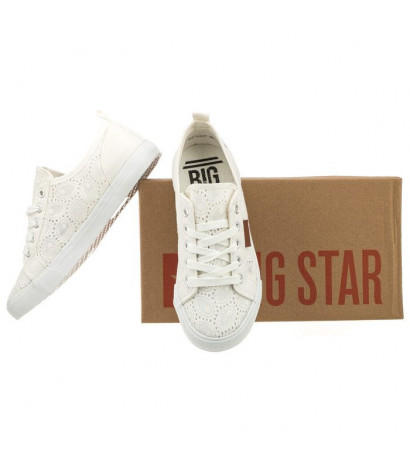 Big Star Białe Ażurowe W274925 (BI67-a) sneakers