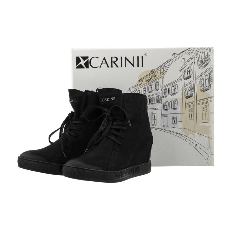 Carinii Czarne B3519/NS (CI252-b) Boots