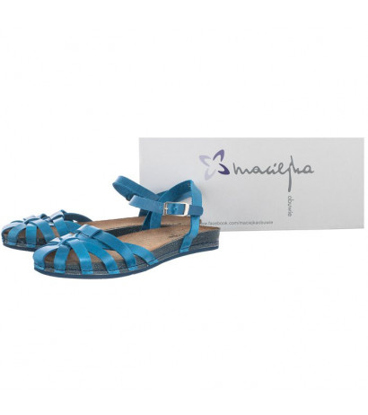 Maciejka Niebieskie 03074-43/00-0 (MA240-f) sandals