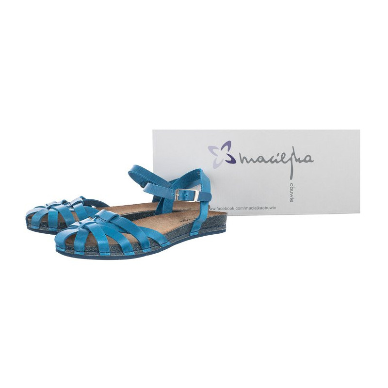 Maciejka Niebieskie 03074-43/00-0 (MA240-f) sandals