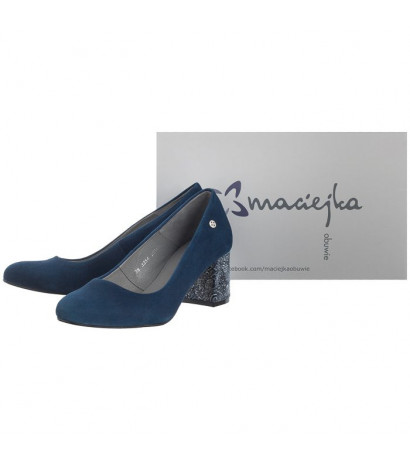 Maciejka Granatowe 03356-43/00-1 (MA263-i) shoes