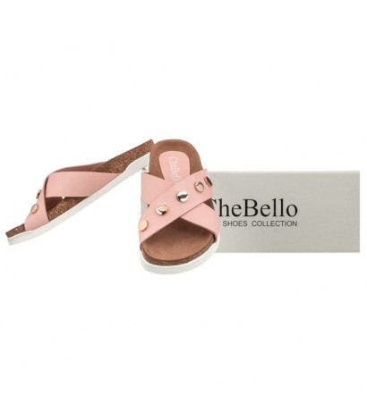 CheBello Różowe 2018 Clark 1785 (CH53-a) Women's Shoes/Flip Flops