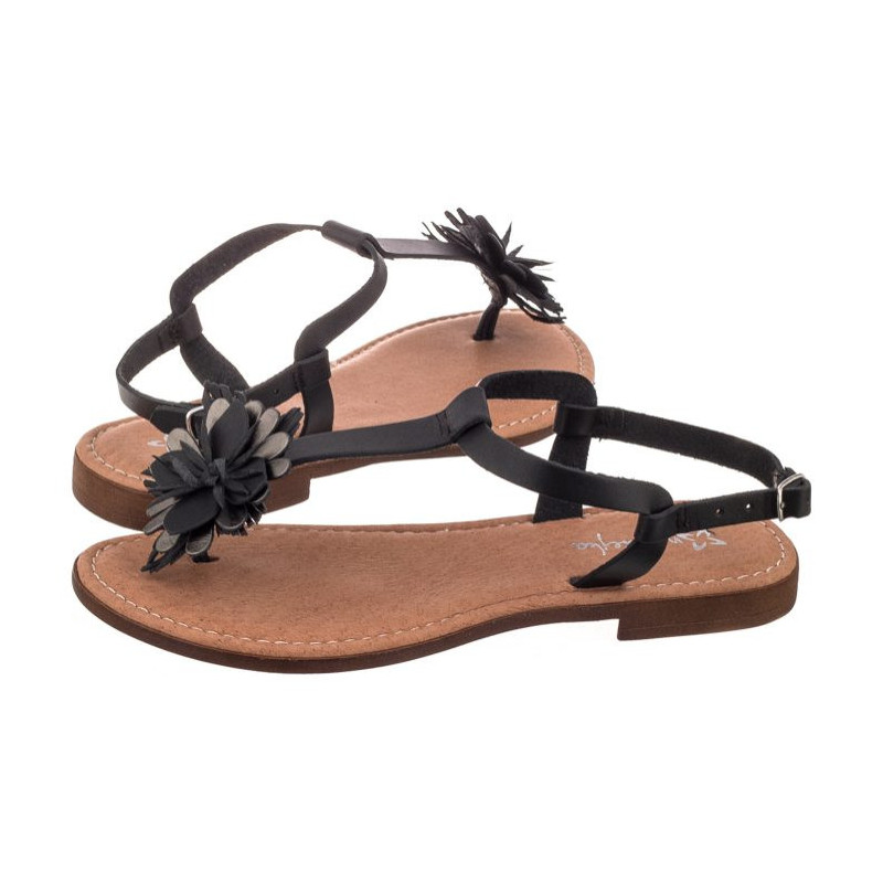 Maciejka Czarne IT006-01/00-0 (MA355-a) flip flops