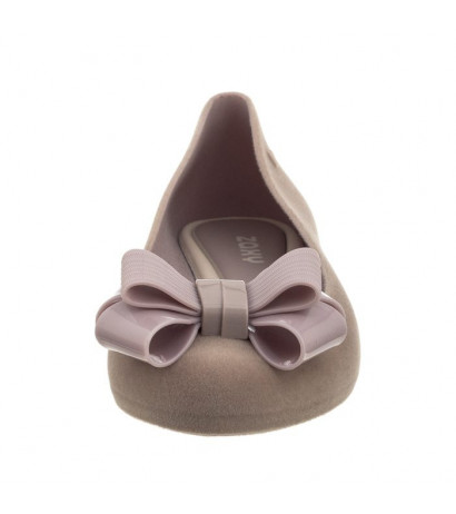 Zaxy Pop Flocked II Fem 82542/51920 Beżowe (ZA70-d) ballerinas