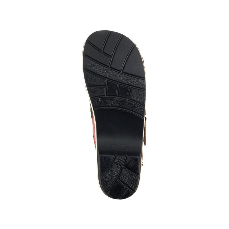 Buxa Czarne/Czerwone FPU20 DM (BX14-a) Women's Shoes/Flip Flops